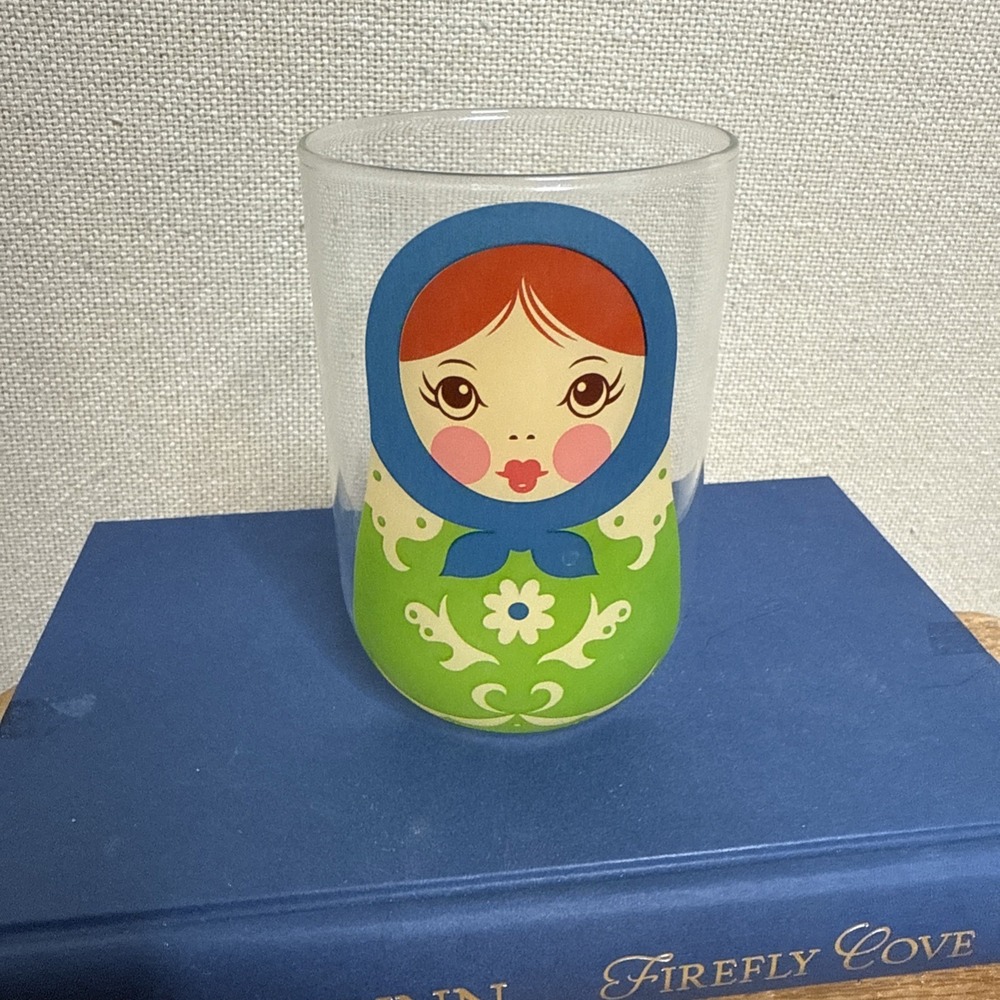 Genuine Fred Babushkups Russian Nesting Doll Glasses Set 3 Matryoshka Tumblers - Picture 3 of 7
